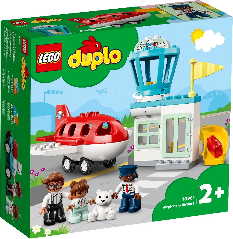 Highly adaptable LEGO creationsLEGO 10961 Duplo Airplane & Airport