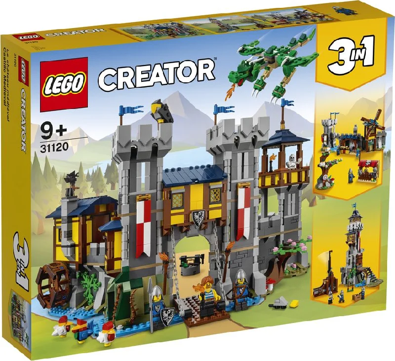 Facilitating collaborative play LEGOLEGO 31120 Creator Medieval Castle
