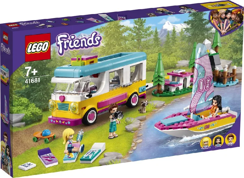 Encouraging hand-eye coordination LEGOLEGO 41681 Friends Forest Camper Van And Sailboat Encouraging hand-eye coordination LEGOLEGO 41681 Friends Forest Camper Van And Sailboat