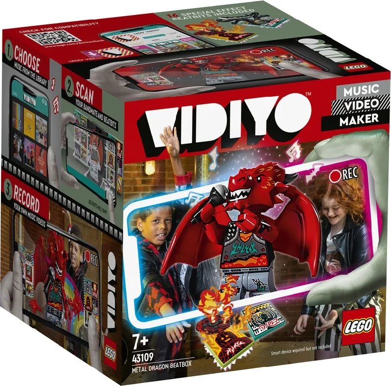 Encouraging social interaction LEGOLEGO 43109 Vidiyo Metal Dragon Beatbox