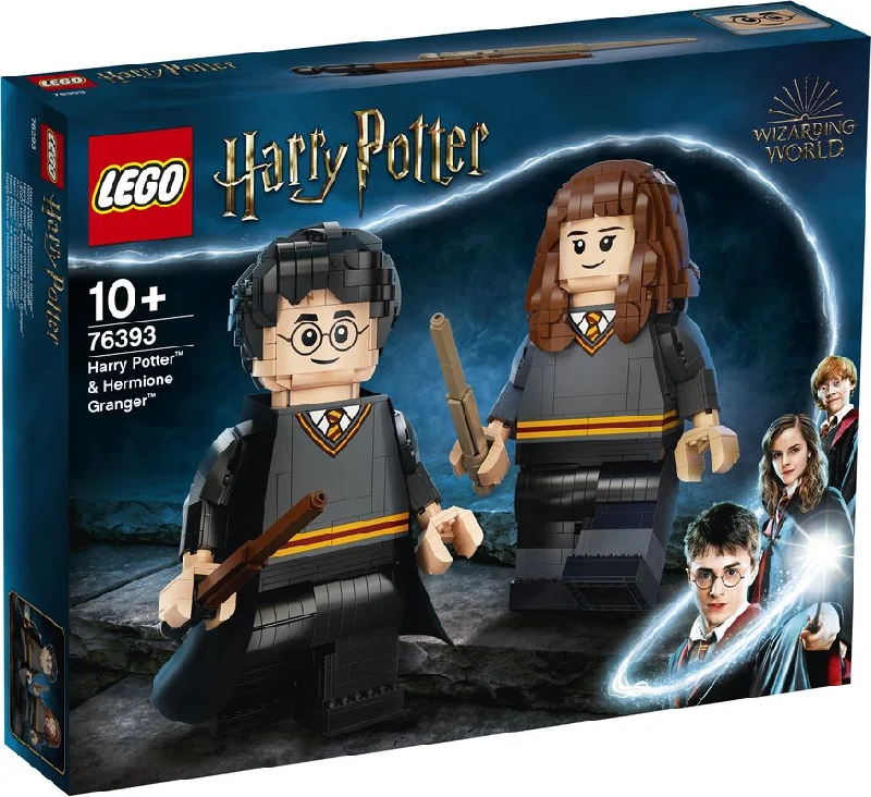 Stress-relieving LEGO buildingLEGO 76393 Harry Potter & Hermione Granger