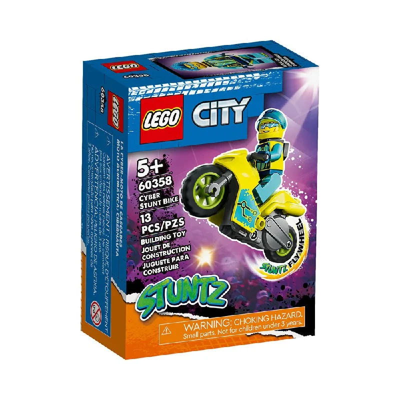 Promoting language development LEGOLEGO City Cyber Stunt Bike 60358 Building Toy Set (13 Pieces) Promoting language development LEGOLEGO City Cyber Stunt Bike 60358 Building Toy Set (13 Pieces)