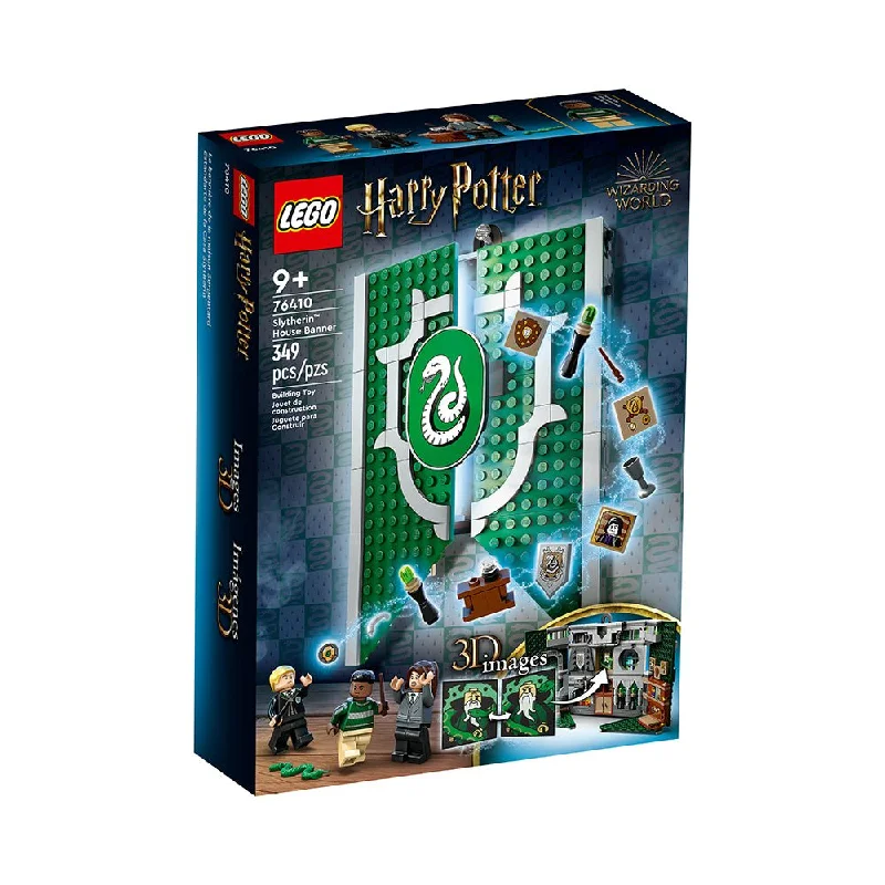 Precisely scaled LEGO miniaturesLEGO Harry Potter Slytherin House Banner 76410 Building Set (349 Pieces) Precisely scaled LEGO miniaturesLEGO Harry Potter Slytherin House Banner 76410 Building Set (349 Pieces)