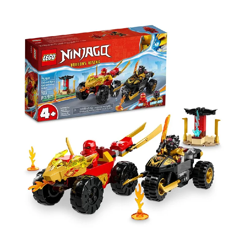 Promoting fine motor skills LEGO setsLEGO NINJAGO Kai and Ras’s Car and Bike Battle 71789 Building Toy Set (103 Pieces) Promoting fine motor skills LEGO setsLEGO NINJAGO Kai and Ras’s Car and Bike Battle 71789 Building Toy Set (103 Pieces)