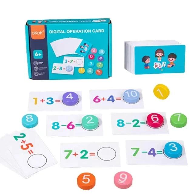 safe and non-toxic wooden toys for babies Montessori Math Wooden Toys - Addition & Subtraction Learning Set for Toddlers safe and non-toxic wooden toys for babies Montessori Math Wooden Toys - Addition & Subtraction Learning Set for Toddlers