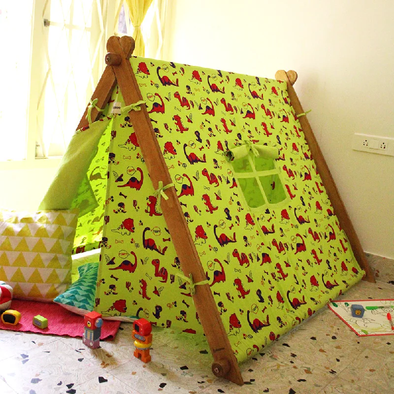 sturdy wooden toys                  Dinosaur Triangular Tent