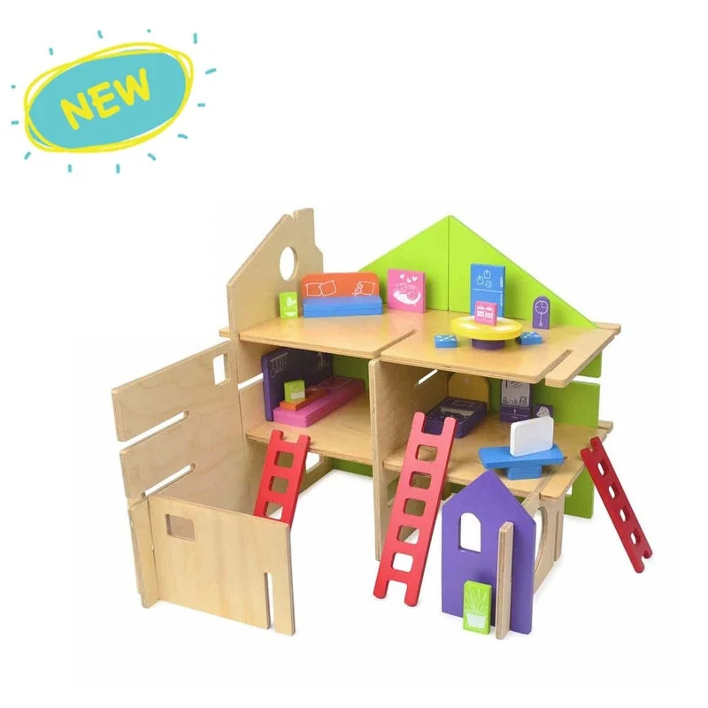 enchanting wooden toys that create lasting memories                   DIY Wooden Modular Playhouse