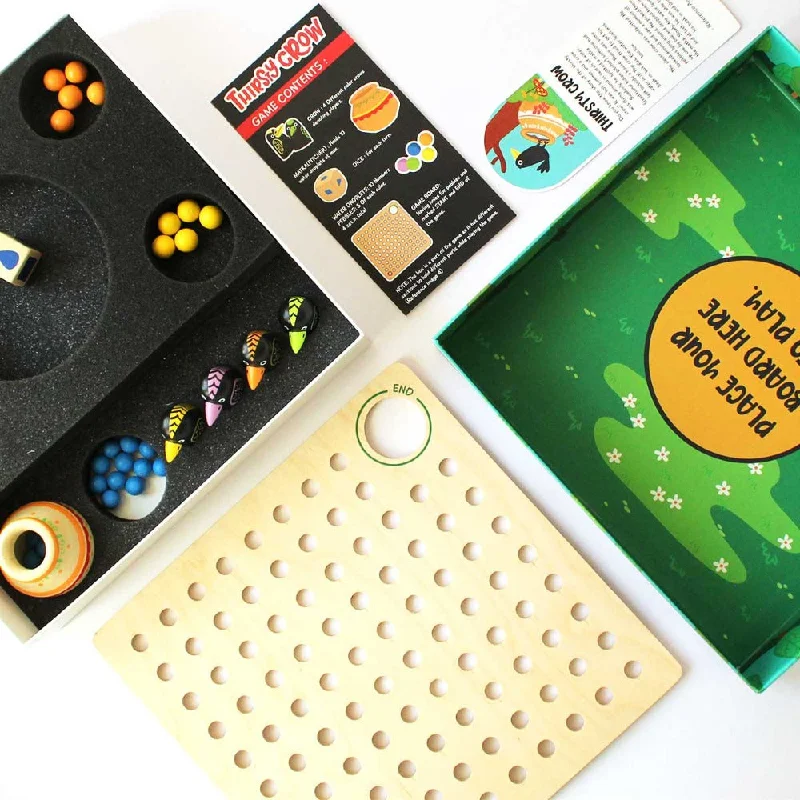 educational wooden toys                   Thirsty Crow - Board Game