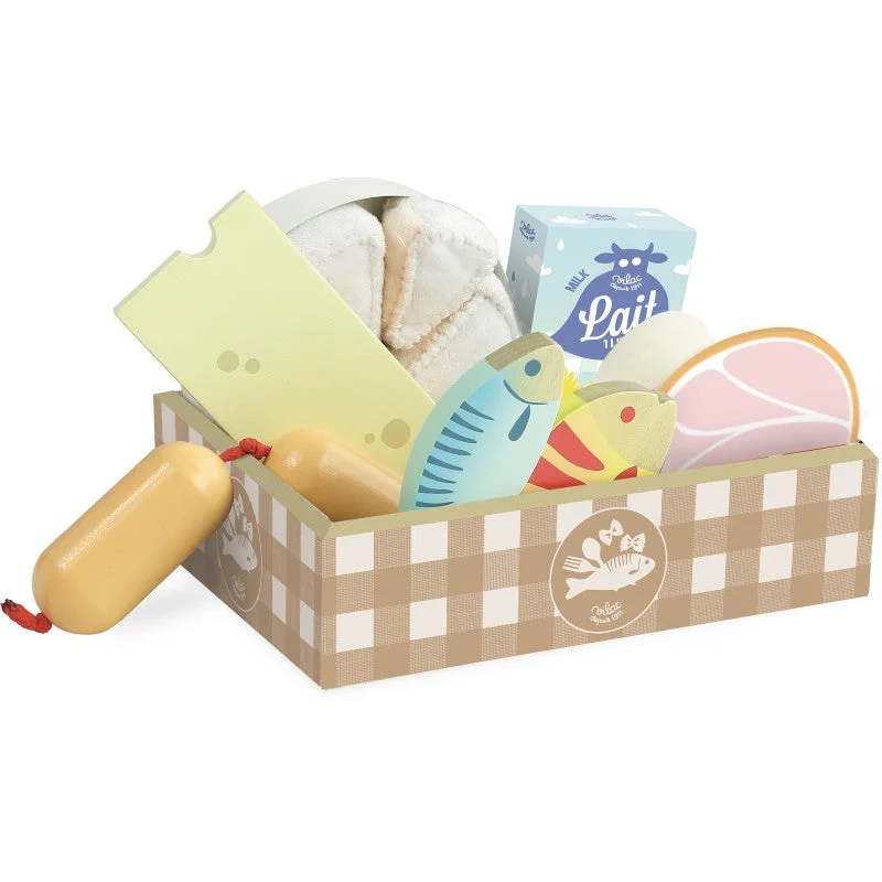 eco-conscious wooden toys that promote sustainability Vilac Fish, Ham and Cheese Set eco-conscious wooden toys that promote sustainability Vilac Fish, Ham and Cheese Set