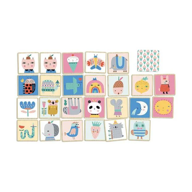 safe and durable wooden toys                   Vilac-8904-Memory-game