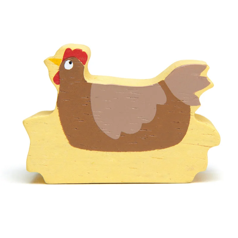 intricately carved wooden toys                   Wooden Chicken