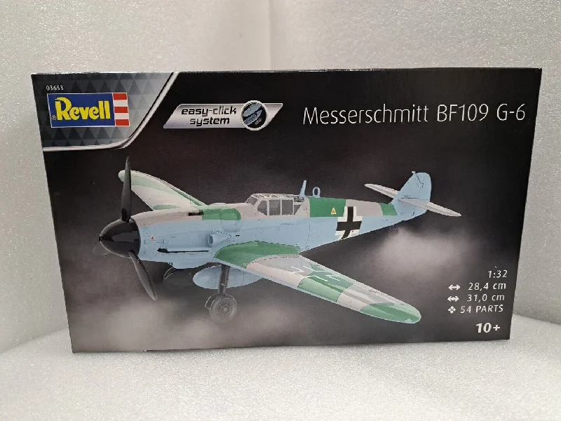 High-quality materials toys 1/32 Revell 03653 - Messerschmitt BF109 G-6 Easy Click System