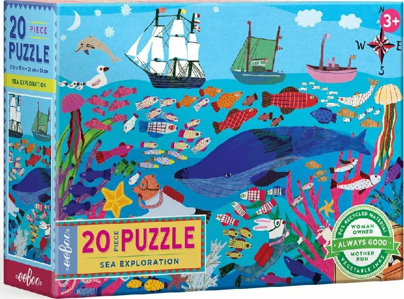 Exciting gamesSea Exploration 20 Piece Big Puzzle