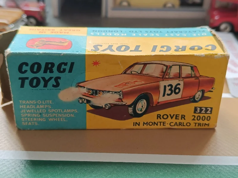 High-quality materials toys 322 Rover 2000 International Rally Edition *with original box*