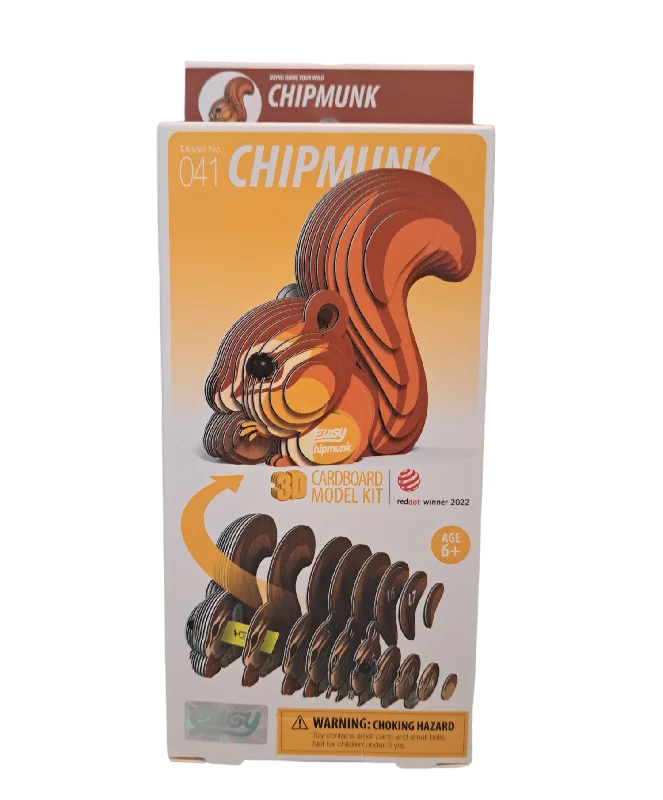 Fun games3D Cardboard Model - Chipmunk