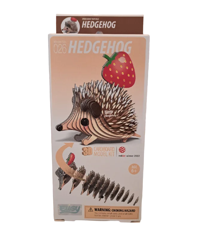 Casual games 3D Cardboard Model - Hedgehog