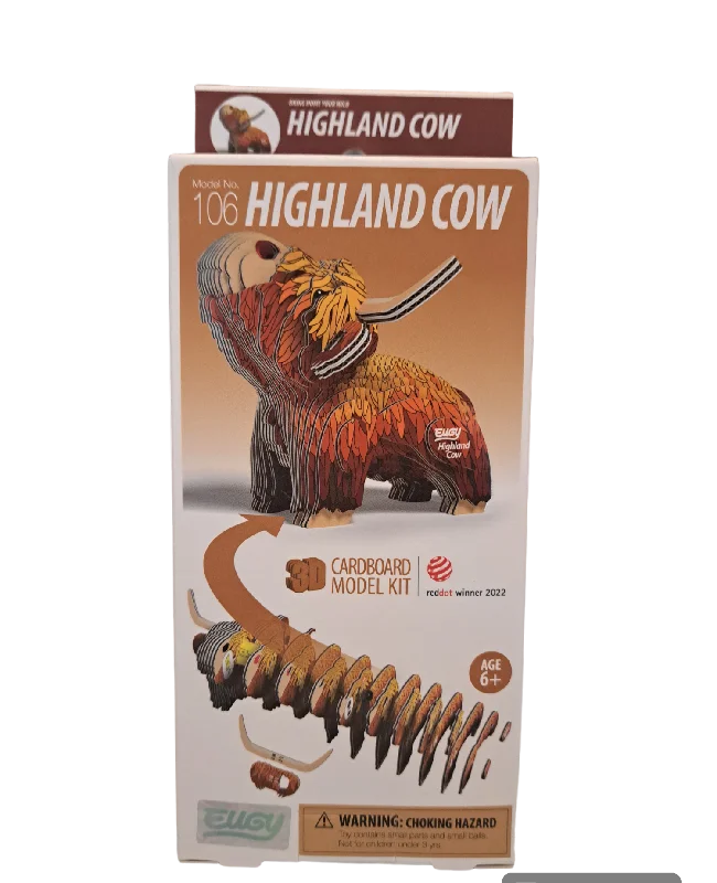 Innovative games3D Cardboard Model - Highland Cow