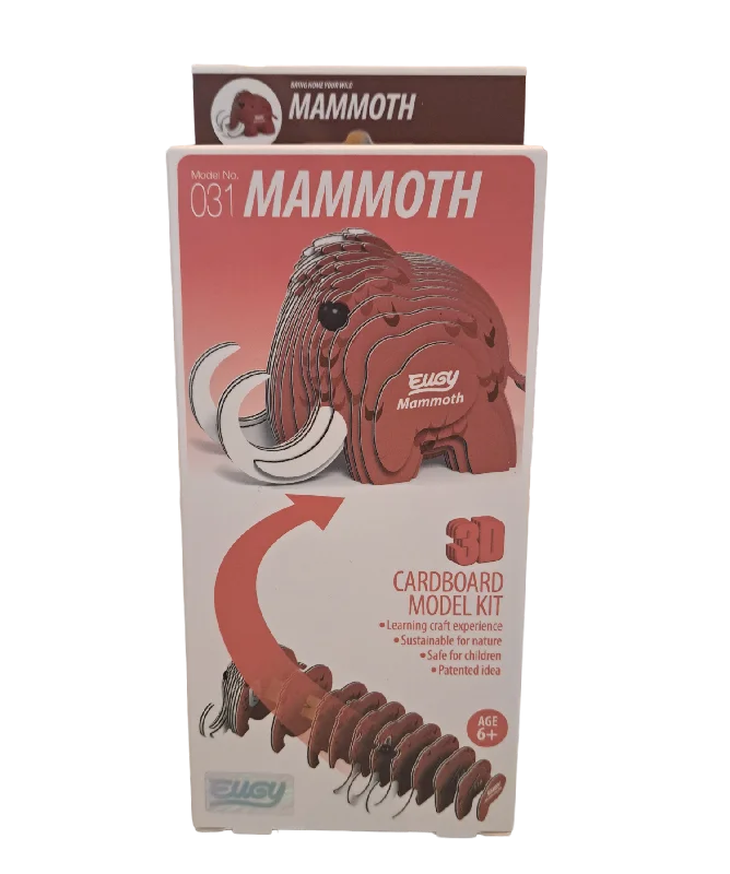 Strategic puzzles 3D Cardboard Model - Mammoth