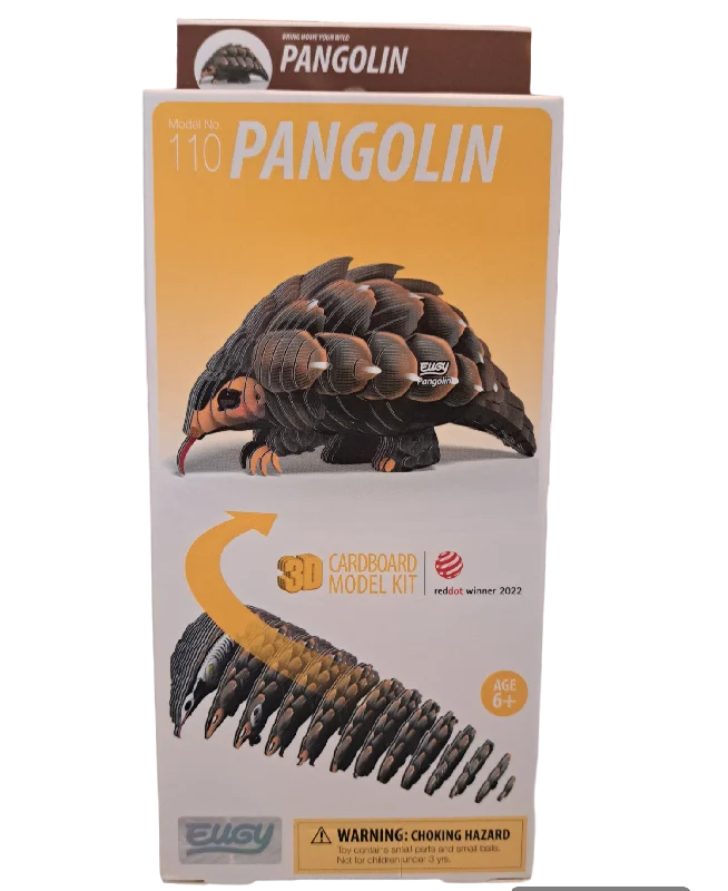 Entertaining games 3D Cardboard Model - Pangolin