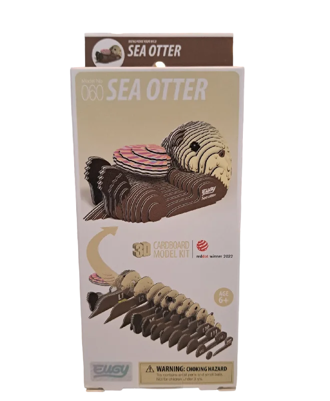Exciting games3D Cardboard Model - Sea Otter