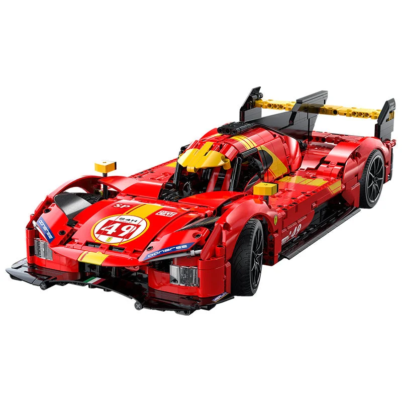 Realistic toy cars499P LE MANS HYPERCAR | 1518PCS