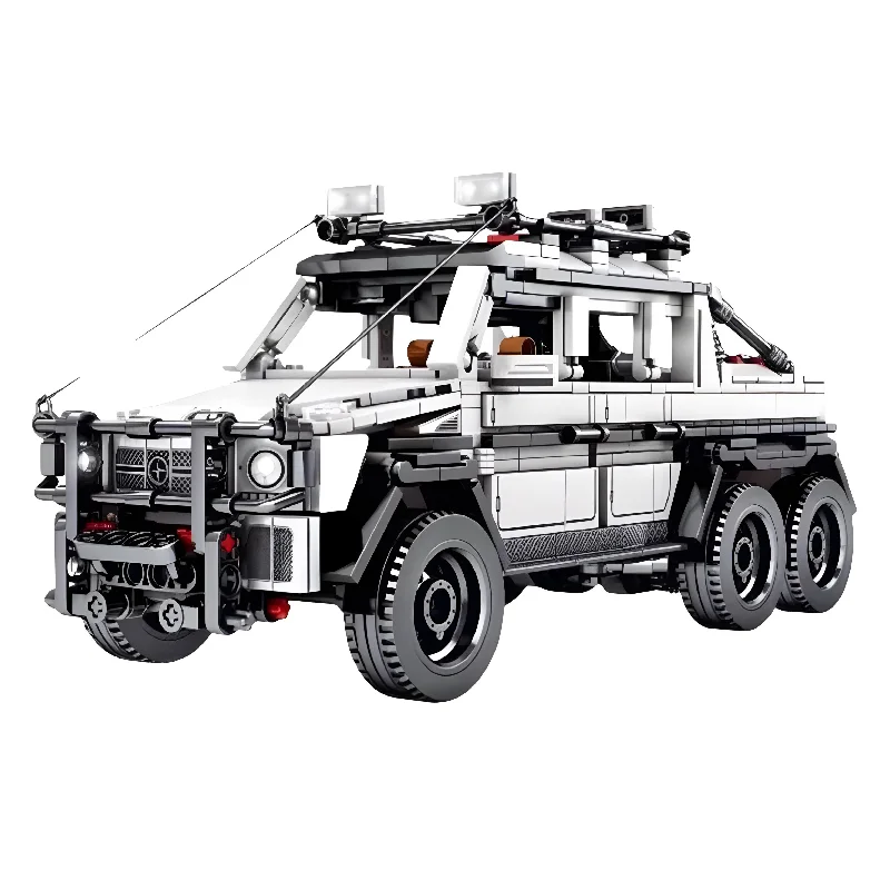 High-quality toy cars 6X6 OFF ROADER | 858PCS