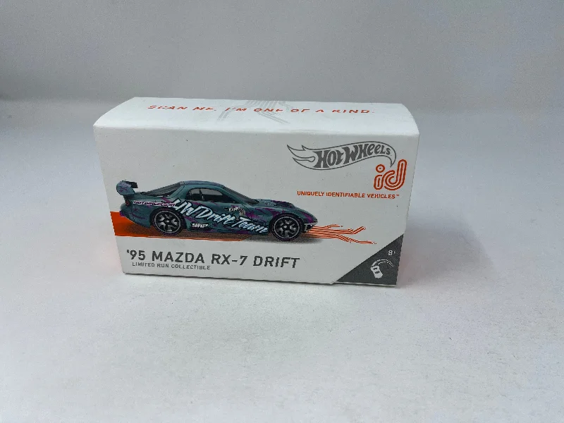 Enthusiastic toys'95 Mazda RX-7 Drift * Hot Wheels ID Car Series
