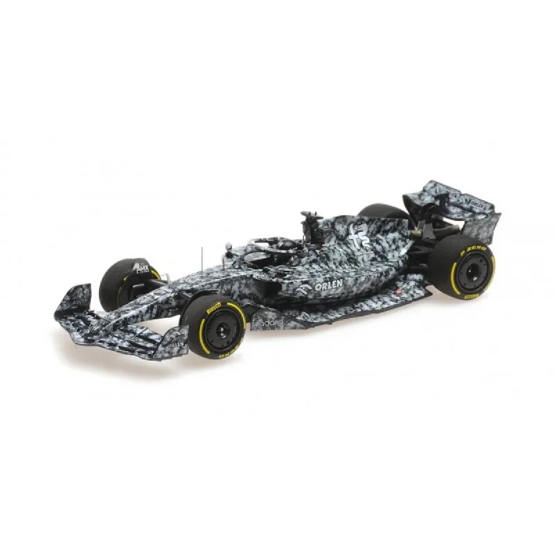 High-quality materials toys ALFA ROMEO F1 TEAM ORLEN C42 - VALTTERI BOTTAS - TESTING BARCELONA 2022  - 1:43 Scale Resin Model Car