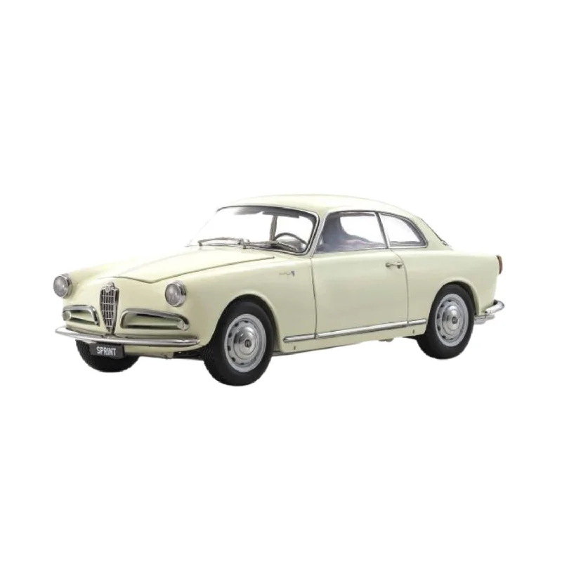 Fun toy carsAlfa Romeo Giulietta Sprint - White - 1:18 Scale Diecast Model Car