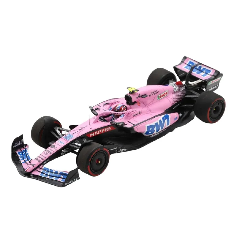 Durable toysAlpine A522 No.31 BWT Alpine F1 Team - 7th Bahrain GP 2022 - Esteban Ocon - 1:43 Scale Resin Model Car