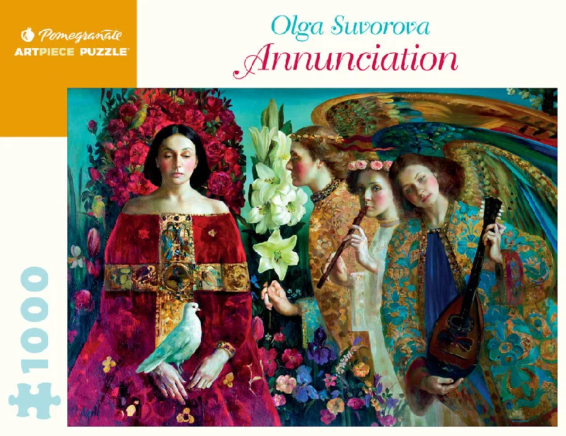 Relaxing games Annunciation - Olga Suvorova 1000 Piece Puzzle