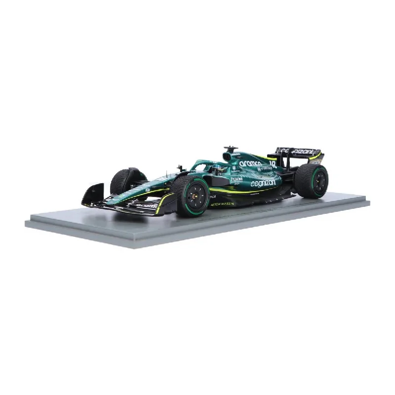 Enthusiastic toysAston Martin AMR22 No.18 Aston Martin Aramco Cognizant F1 Team - Emilia Romagna GP 2022 - Lance Stroll - 1:18 Scale Resin Model Car