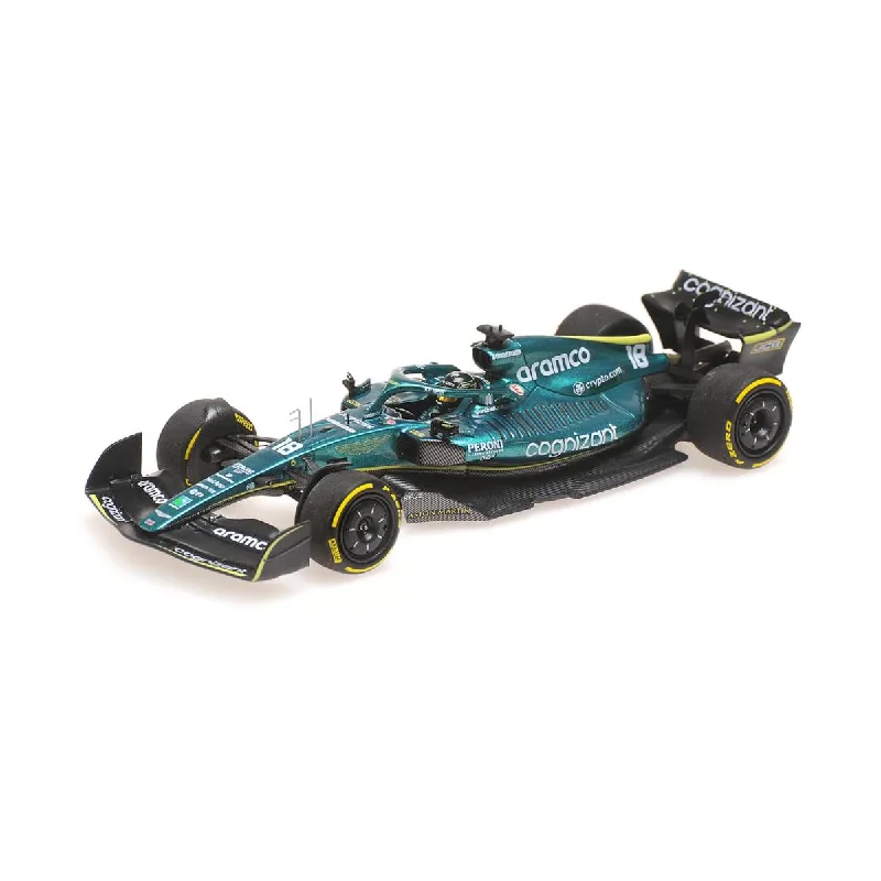 Realistic toy carsASTON MARTIN ARAMCO COGNIZANT FORMULA ONE TEAM AMR22 - LANCE STROLL - BAHRAIN GP 2022  - 1:43 Scale Resin Model Car
