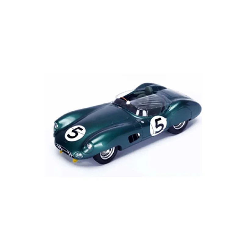 Realistic toy carsAston Martin DBR1 No.5 Winner 24H Le Mans 1959 - R. Salvadori - C. Shelby - With Acrylic Cover - 1:18 Scale Resin Model Car