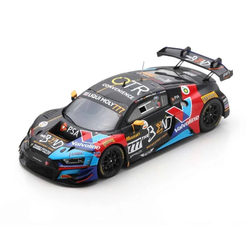 Realistic toy carsAudi R8 LMS GT3 No.777 Audi Sport Team Valvoline - 7th Bathurst 12H 2022 - M. Winkelhock - R. Feller - Y. Shahin.  Limited 300 - 1:43 Scale Resin Model Car