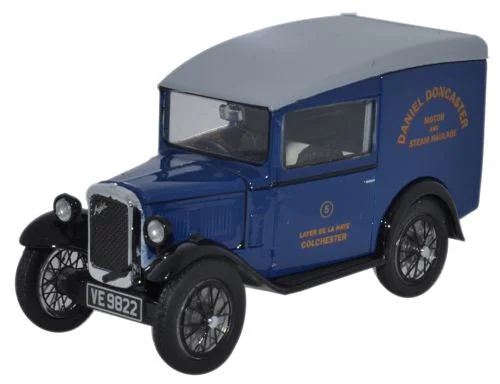 Enthusiastic toysOxford Diecast Austin Seven Van Daniel Doncaster - 1:43 Scale