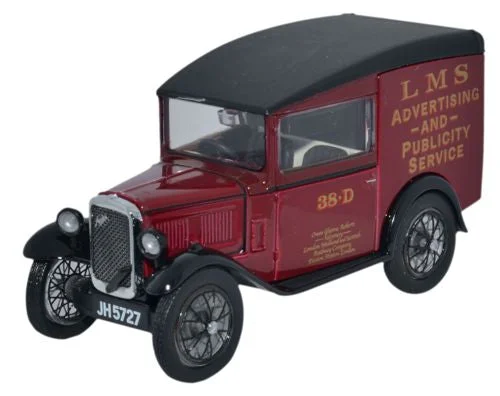 Durable toysOxford Diecast Austin Seven RN Van LMS - 1:43 Scale