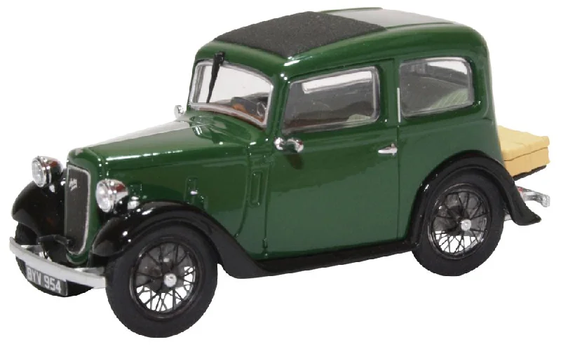 Realistic toy carsOxford Diecast Austin Ruby Saloon Dark Green