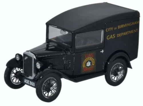 Fun toy carsOxford Diecast Austin Seven RN Van City Of Birmingham Gas Dept