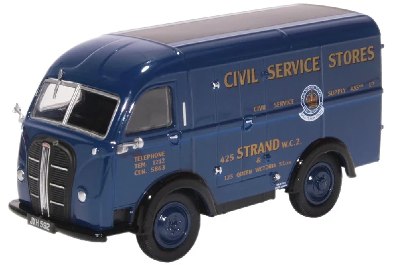 Realistic toy carsOxford Diecast Austin Threeway Van Civil Service Stores