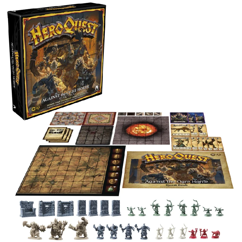Engaging puzzlesAvalon Hill Heroquest Against The Ogre Horde Quest Pack
