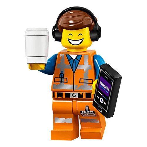 Promoting emotional regulation LEGOAwesome Remix Emmet – LEGO Movie 2 Minifigure
