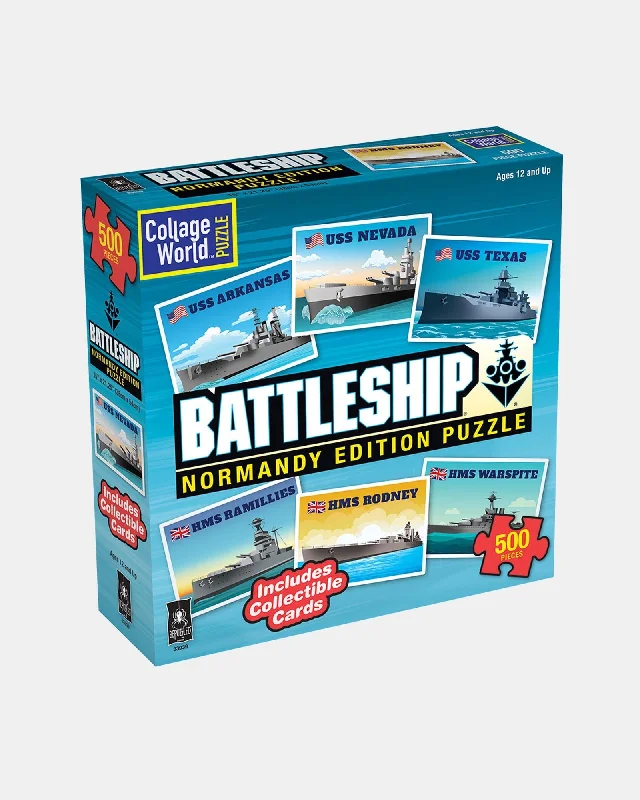 Intricate puzzles Battleship Collage Puzzle