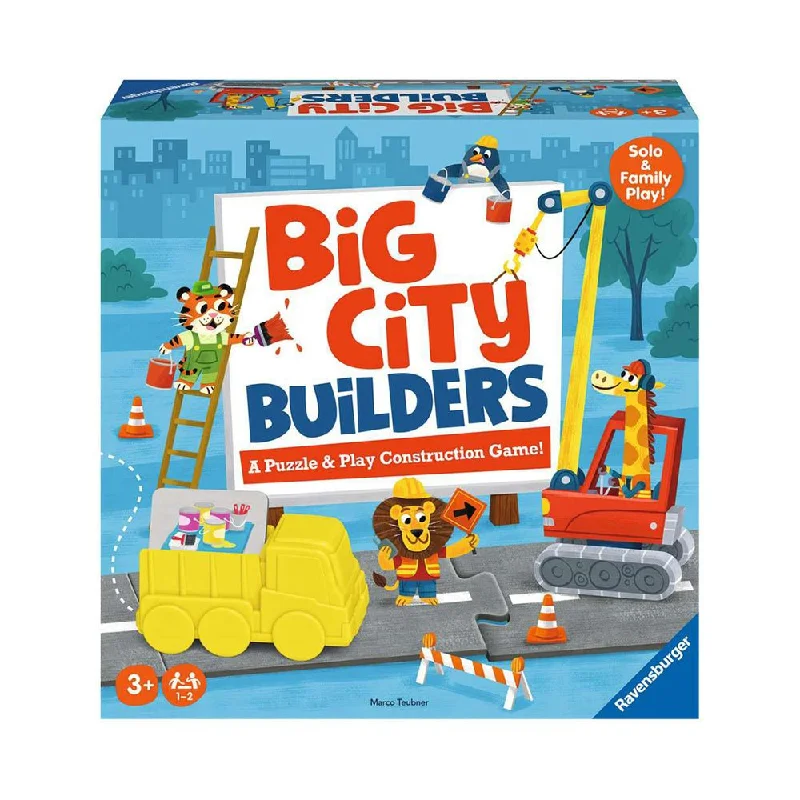 Challenging puzzles Ravensburger Big City Builders Game