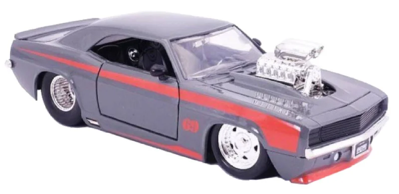 High-quality materials toys Big Time Muscle - 1969 Chevrolet Camaro 1:24 Scale