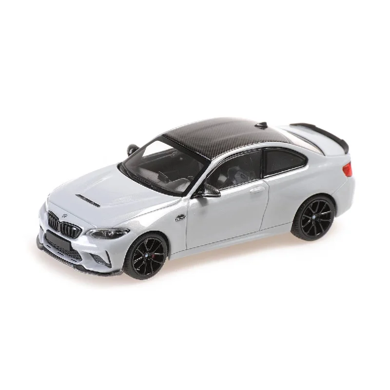 Durable toysBMW M2 CS (F87) - 2020 - Hockenheim Silver w/ Black Wheels - 1:43 Model Car