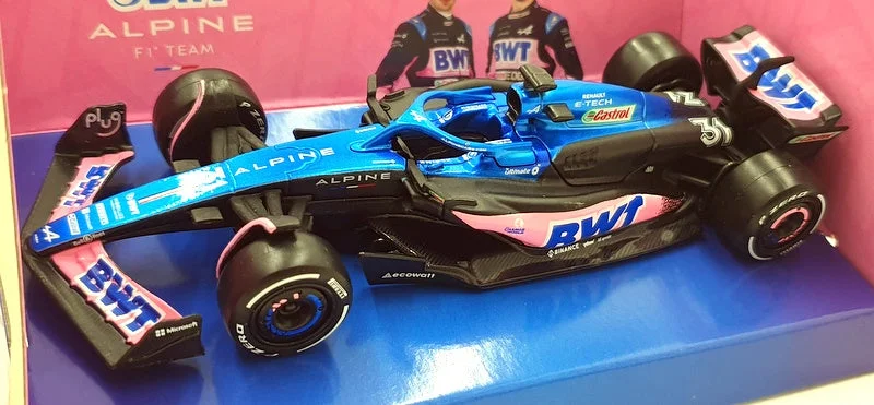 Playful toys Burago 1/43 Scale 18-38072 - F1 BWT Alpine A523 2023 #31 E.Ocon