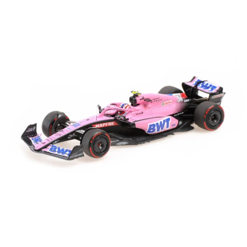 High-quality materials toys BWT ALPINE F1 TEAM A522 - ESTEBAN OCON - BAHRAIN GP 2022 - 1:43 Scale Resin Model Car High-quality materials toys BWT ALPINE F1 TEAM A522 - ESTEBAN OCON - BAHRAIN GP 2022 - 1:43 Scale Resin Model Car