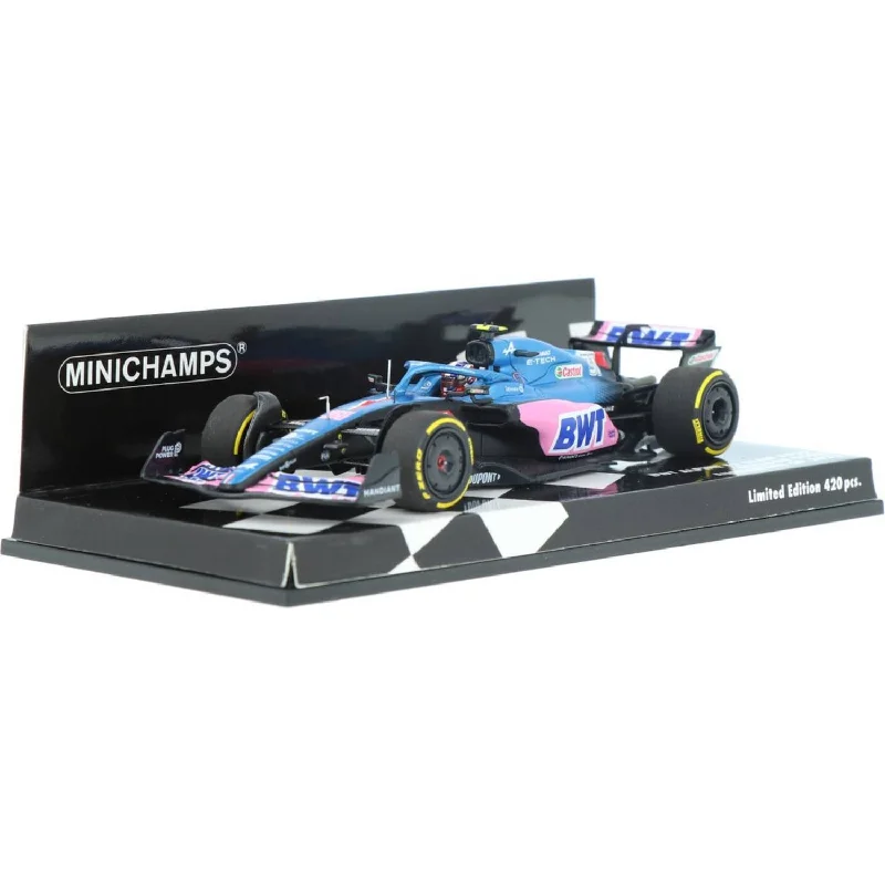 Durable toysBWT ALPINE F1 TEAM A522 - ESTEBAN OCON - 1:43 SCALE MODEL CAR