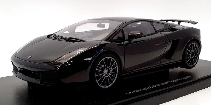 Durable toysAutoArt 1/18 Scale 74582 - Lamborghini Gallardo Superleggera - Met Black